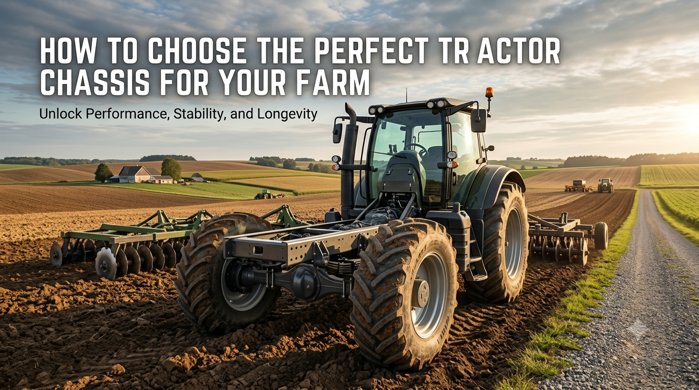 How to Choose the Perfect Tractor Chassis for Your Farm (2) نحوه انتخاب شاسی تراکتور مناسب برای مزرعه خود (2)
