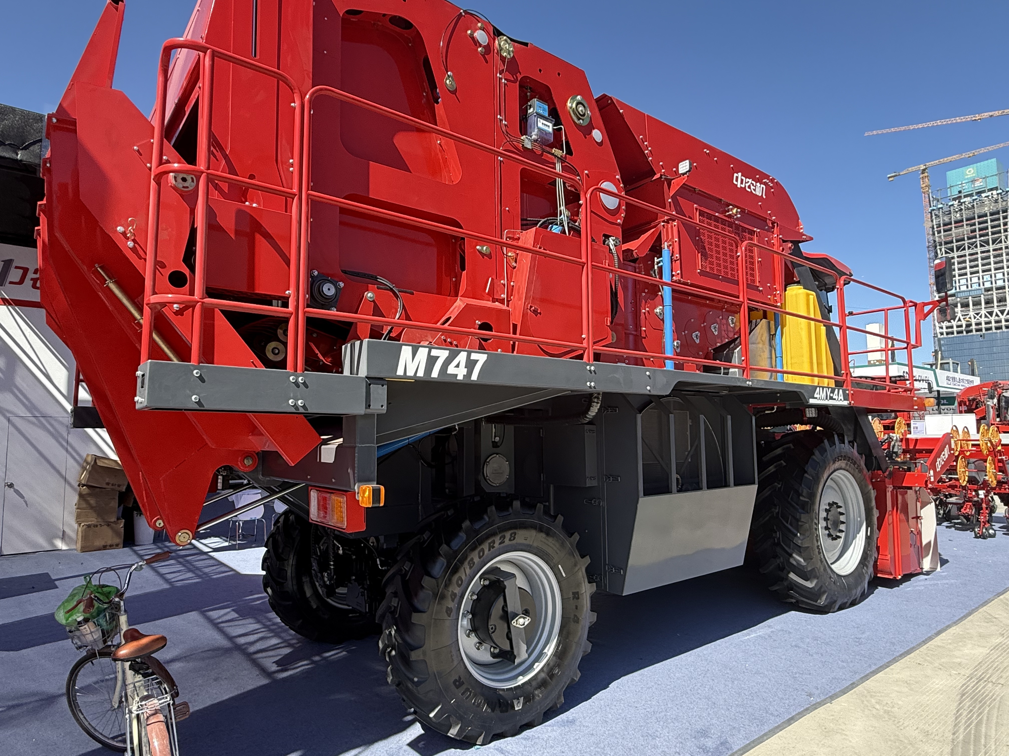 cotton harvester-7 دروگر پنبه-7