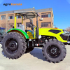 تراکتور زرد مزرعه 100 اسب بخار با چرخ های 4WD