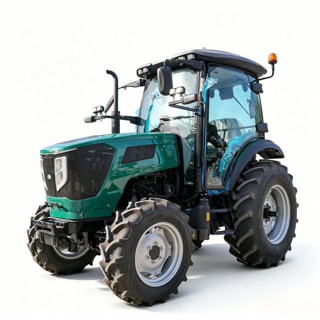 90 اسب بخار 4WD MiddleTractor با کابین