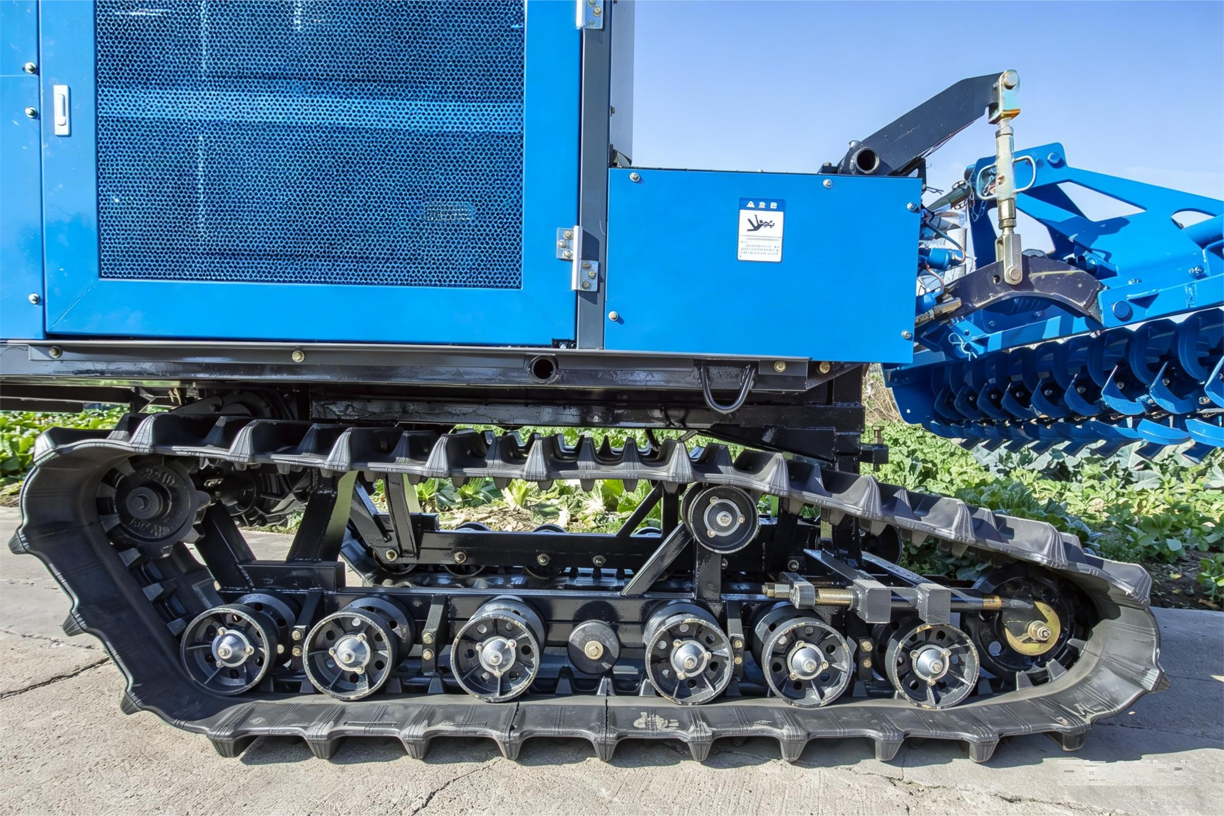 تراکتور 102HP Agricultural Wheel Mini Walking Tractor (6)